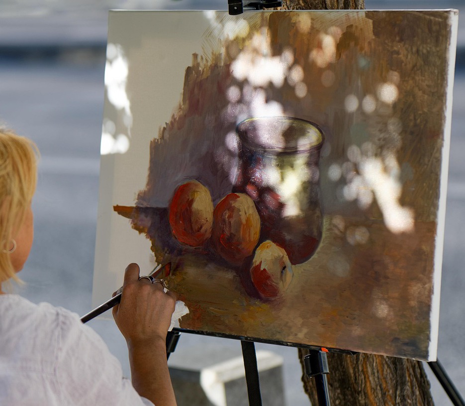 Portrait de l'artiste